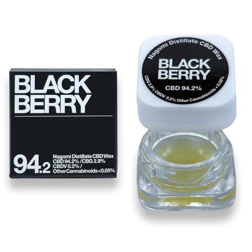 VapeMania Original Distillate CBD WAX 1g �x�C�v�}�j�A �f�B�X�e�B���[�g ���b�N�X ���Z�x CBD94% CBG2.9% �j�R�`���Ȃ� �^�[���Ȃ� BLACK BERRY �u���b�N�x���[ �P�i
