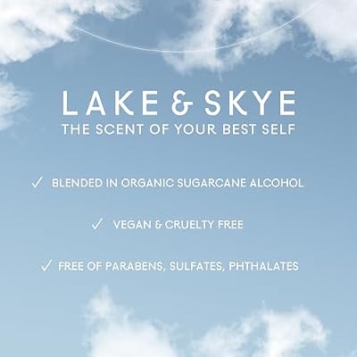 Lake & Skye 11 11 Eau de Parfum Sample, Clean Skin Musk & White Amber Unisex Fragrance with Ozonic & Marine Notes, 0.06 fl oz (2 ml)