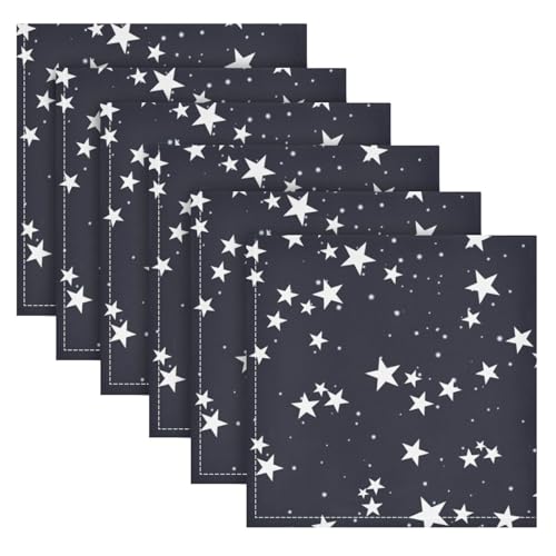 Servilletas de Tela Set 6 Polyester 20x20in Azul miniatura 2