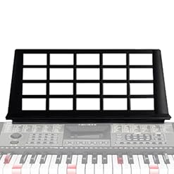 Support de musique pour clavier - Support de partition de musique pour clavier - Support portable pour partitions de musique - Support pliable - Angle réglable – Image 7