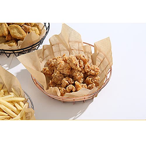 Fries Mand, roestvrijstalen frietjes mand, voedselweergave mandfilter, geschikt voor frieten, snacks, etc,Black - Image 5