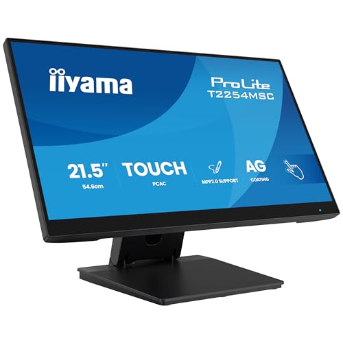 Image of Iiyama T2254msC-B2ag Monitor Pc 54.6 Cm [21.5] 1920 X 1080 Pixel Full Hd Led Touch Screen Nero (21.5 Prolite T2254msC-B2ag Touch Monitor - 21.5&rdquo
