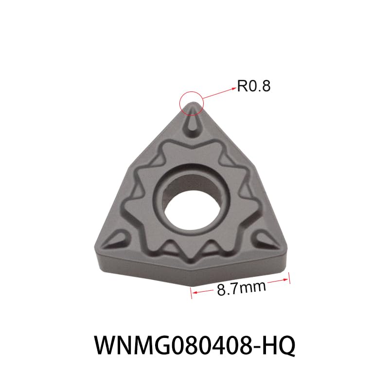 Fresas para Torno WNMG080408-MM OY838H Kit 10 Piezas Carburo miniatura 2