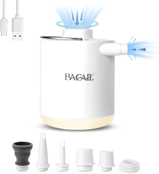 BAGAIL Mini Pump and Nozzles