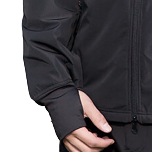 Men's Camouflage Tactical Jacket Military Camping Softshell Jackets Lightweight Windbreaker Full Zip Hooded Coat4