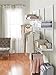 Rubbermaid FastTrack FreeSlide Expandable Closet Organizer, 4 to 8 foot, White, for Clothes/Shoes/Hats