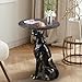 Xorgeximo Labrador Side Table, Animal Accent Table, Realistic Sitting Dog Sculpture End Table, Gorilla Leopard Poodle Coffee Table, Home Decor(Gold)
