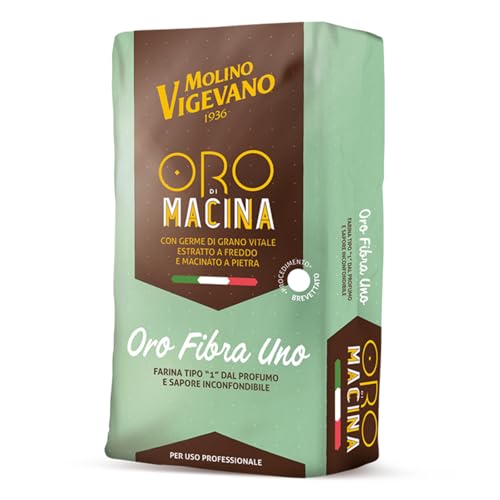 Molino Vigevano Oro Fibra Uno Farina Tipo 1 con Germe