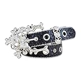 Conçu pour les personnes avant-gardistes, cette ceinture à paillettes est destinée à ceux qui adoptent une esthétique cool pour les styles punk et rock.