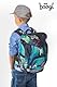 Baagl Schulranzen Jungen für 1. Klasse, Airy Schultasche Set 3-Teilig, Grundschule Schulrucksack für Kinder, Ranzen für Schule, Tornister (Chill)