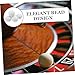 MOLUCKFU Roulette Wheel Beads Game Set 5pcs Poker Game Rotating Beads for Parties and Home Entertainment Props for Events