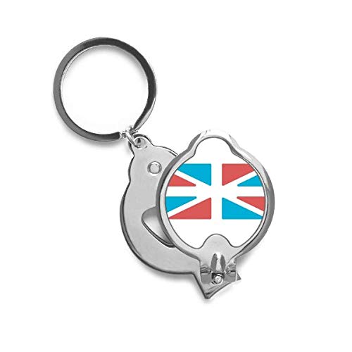 Coupe-ongles avec motif drapeau du Royaume-Uni, coupe-ongles en métal rétro