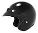 Cyber Helmets U-6 Solid Helmet , Size: XS, Primary Color: Black, Distinct Name: Black, Helmet Category: Street, Helmet Type: Open-face Helmets, Gender: Mens/Unisex 641240
