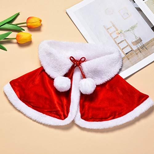 SOIMISS 1 Set van Kerst Rok Dressed Up Doek Kerst Thema Cosplay Outfit (rood) - Afbeelding 7