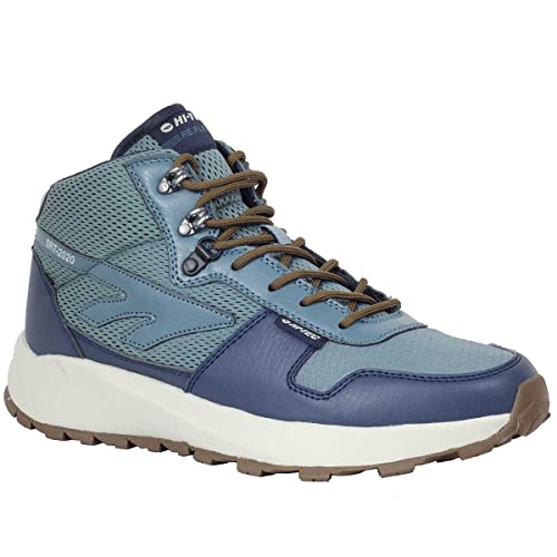HI-TEC Botas casuales de hombre Sierra Re:Flex Trail Mid calzado moda con membrana impermeable,zapatilla sneakers/botas montaña casuales impermeables