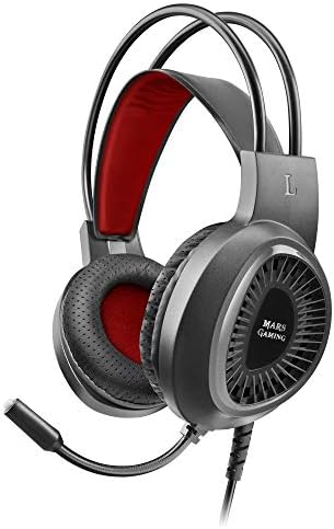 Mars Gaming MHHPRO, Gaming Headset Stand, 2x USB HUB and Bungee Mouse, White