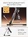 Imagen de LISEN Soporte Tablet para iPad Stand Mesa [Más Estable] Atril Tablet Soporte Kindle Monitor Portatil Escritorio Accesorios para iPad A16 Air 13 Pro 2025 Mini Samsung Tab Xiaomi Lenovo Pad 4