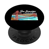 Turismo - Ponte Golden Gate - San Francisco PopSockets PopGrip Intercambiabile