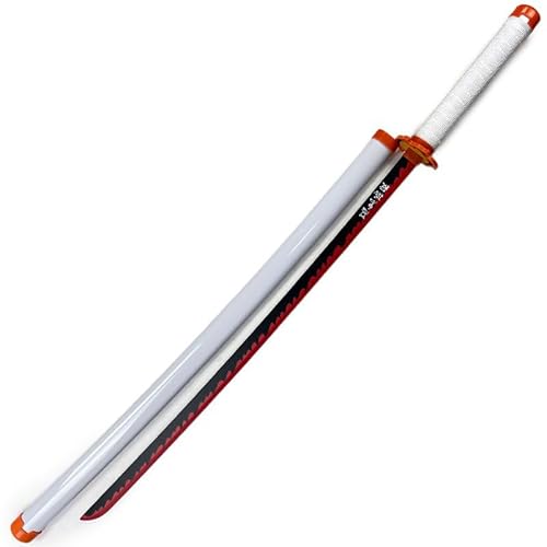 コスプレ 道具 に適合する 竈門炭治郎 神楽 100CM 鬼殺隊 日輪刀 刀 剣 武器 刀袋付き ABS材質 模造刀 S31126136の商品画像（Amazon）