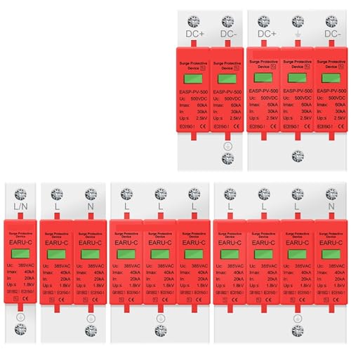 Parafoudre maison DC 500V protège vos circuits contre la foudre
