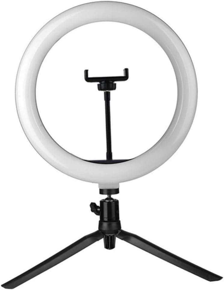 Makeup Light Phone Stand Fill Light Bracket Phone Tripod Live Broadcast Accessory Black