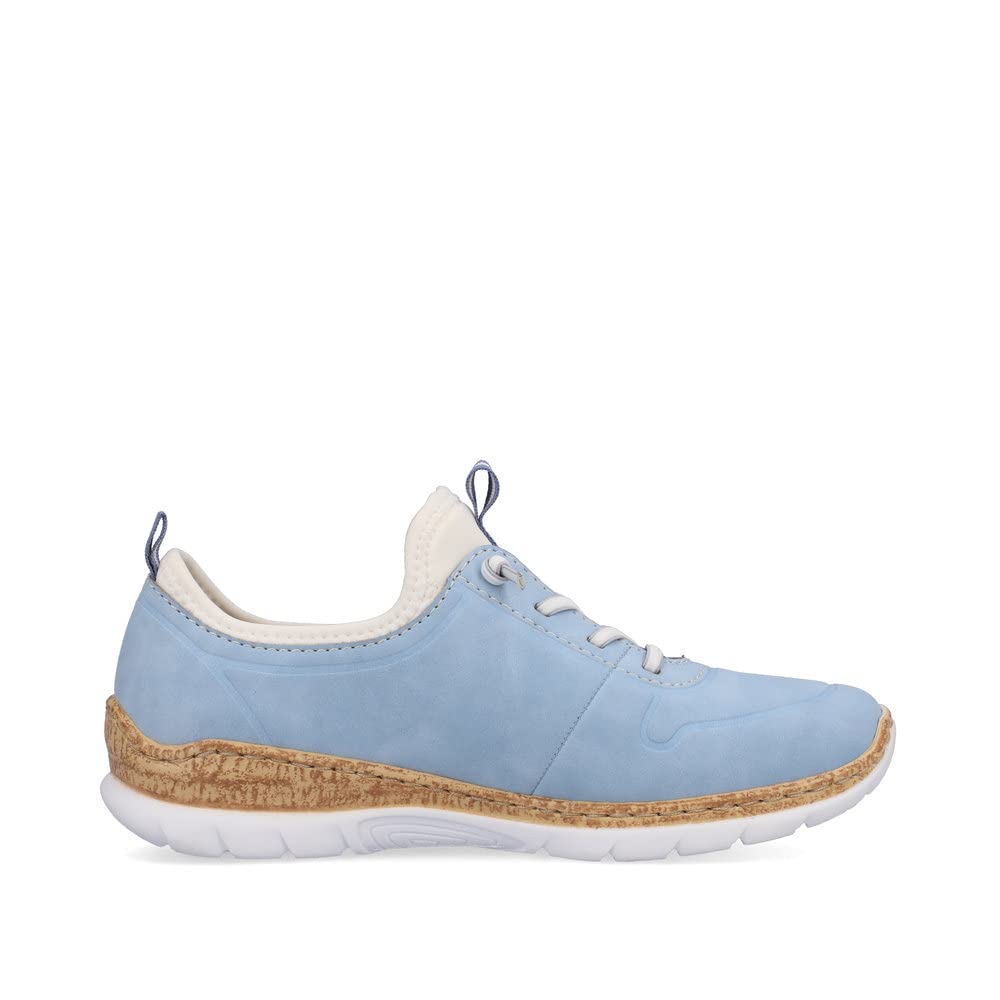 Rieker Femme Baskets N4285, Dame Baskets Basses,Semelle intérieure Amovible