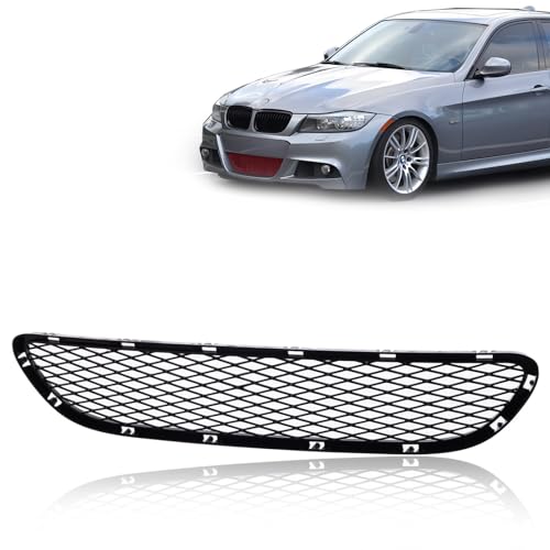 CarPartsDepot Front Lower Grille Without Adapative Cruise Control Bumper Grill Compatible With 2009-2012 323i 328i 335i Base 328i xDrive 335d Base 51117198906 BM1036126