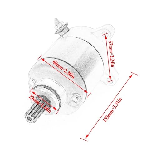 Démarreur électrique moto pour CBR125R CBR125RW et CBR150R de référence 31200-KPP-861