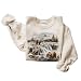 Vintage Alaskan Grizzly Bears Sweatshirt - Retro 90s Wildlife Brown Bear Salmon Fishing Outfit - Outdoor Wilderness Adventure - Nature Animals Unisex Graphic Crewneck Pullover