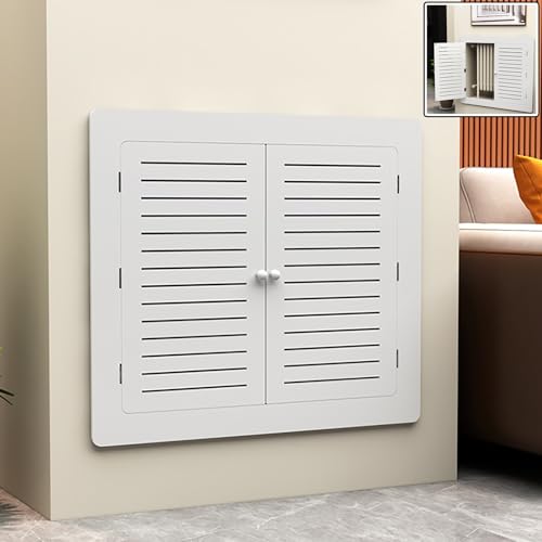 Mueble para radiador de MDF que protege del calor y decora el suelo