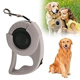 Retractable Dog Leash,Nylon Stretchable Dog Leash,5m Automatic Traction Rope,for Small and Medium Dogs (Black)