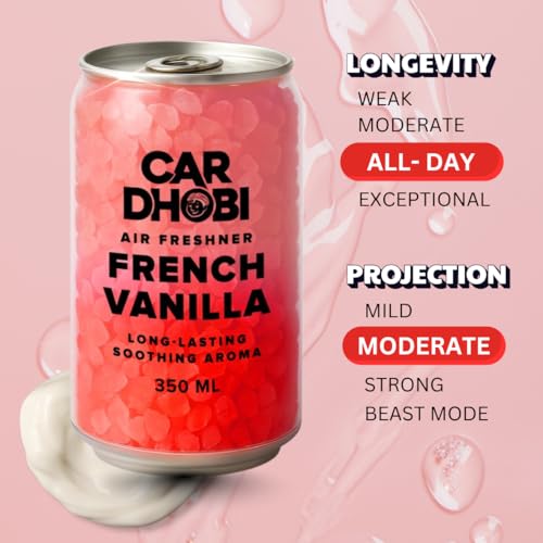 Image of Car Perfume Long Lasting Luxury Fragrance | Air Freshener for Car Dashboard & Hanging | Premium Musk, French Vanilla & Organic Scents | Gel, Spray & Diffuser