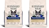 Sustainably Yours Natural Cat Litter, Small-Grain Formula, Exceptional Clumping & Odor Control, Virtually No Dust, Soft on Paws, Corn & Cassava Plant-Based, Unscented, 10 lbs (Pack of 2)