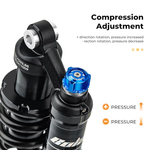 BOLANY Downhill Mountain Bike Rear Shock MTB Rear Suspension Spring Shock Absorber 190mm 210mm 230mm for MTB/Electric Mmotorbike by BOLANY - Image 3