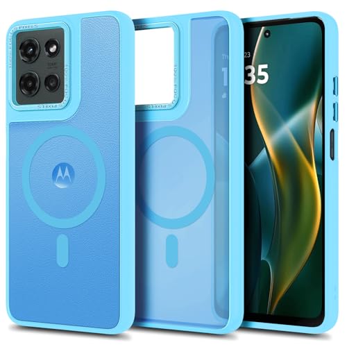 YZB for Moto G 2026 Phone Case & Moto G 2025/Play 2026 Case, Light Blue