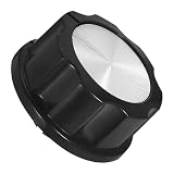 FOYTOKI Manopola da Installare di Ricambio in ABS Nero Interruttore Controllo Semplice per Timer Forno e Friggitrice ad Aria per Cucina