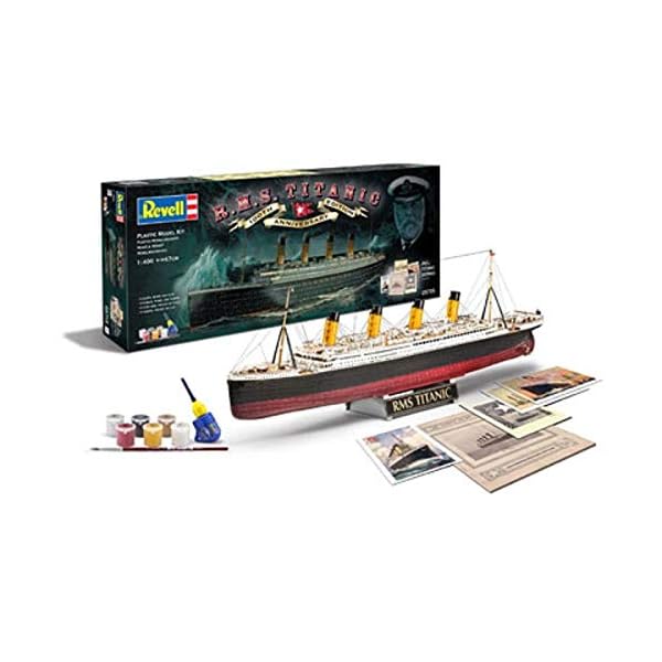 Revell RV05715 R.M.S. Titanic 100th Anniversary Edition KIT 1:400 MODELLINO kompatibel mit