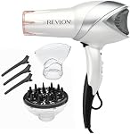 Sèche-cheveux à Chaleur Infrarouge REVLON 1875 Watts pour un Maximum de Puissance de Séchage, Blanc