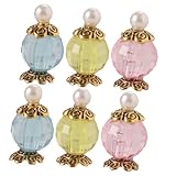 Perfume en miniatura: diseño multifuncional, la decoración de mini perfume es ideal para tocadores en miniatura y decoración de escritorio, perfume de casa de muñecas