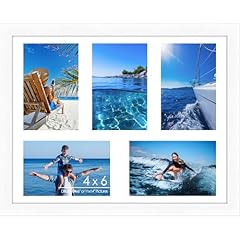 White Frame & White Mat