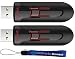 SanDisk 128GB Glide 3.0 CZ600 (2 Pack) 128GB USB Flash Drive Flash Drive Jump Drive Pen Drive High Performance - with (1) Everything But Stromboli (tm) Lanyard
