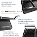 WSYLEN Cigarette Rolling Machine, with Storage Groove, Manual Dual-Track Upgrade Cigarette Machines, Suitable for 6.5 MM Diameter Size Cigarettes (80-100MM Lengths),Black