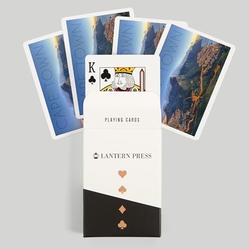 Baraja de Poker Lantern Press Cape Town 52 Cartas miniatura 6
