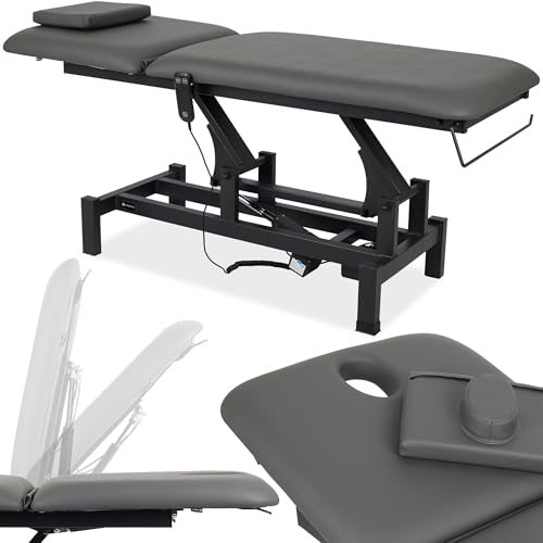 HABYS Fortis 2 | Elektrische Behandlungsliege Therapieliege Massageliege Massagebank Kosmetikliege | Höhenverstellbare 2-Segmente | 182 x 68 cm
