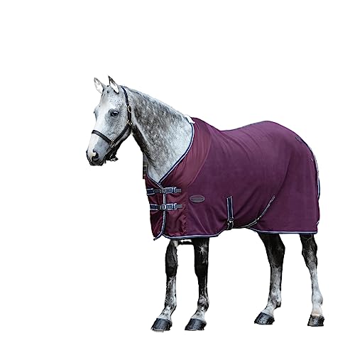 Image of WeatherBeeta Fleece Cooler Standard Neck, Maroon/Grey/White, 4'9