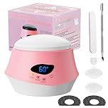 JOJOCOSMO 50W Nail Steamer Remover, Professional Bask La Steam Pro Gel Remover, Acetone-proof Gel Nail Polish Remover Machine for Salon and Home