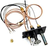 Lamudo Propane and Natural Gas Pilot Assembly Replaces 10002265 10002264, LP NG 3 Way Pilot Replacement for...