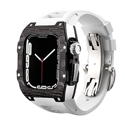 Coque Apple Watch 45mm antichoc titane CZKE contre les rayures