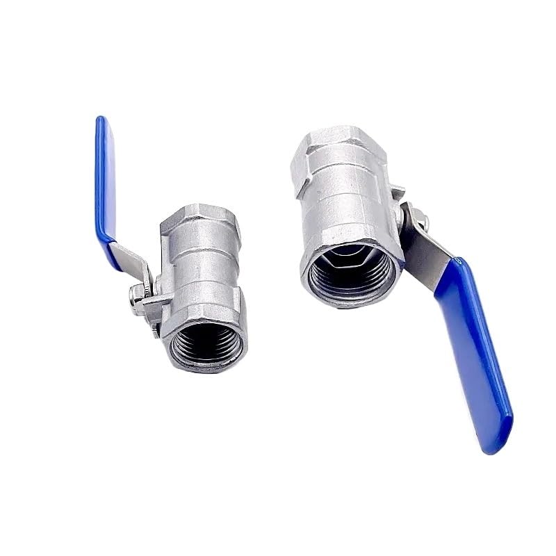 Vannes à bille en acier inoxydable SS304 pour installations d'arrosage de jardin