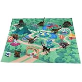 Dinosaur Toys, Dinosaur Toys for Kids 3-5 with Activity Play Mat & Trees, Dinosaur Toys for Kids 5-7